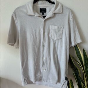 Todd Snyder Terry Short Sleeve Buttondown
